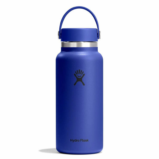 Hydro Flask Wide Mouth Bottle Flex Cap 32oz, Capri Blue