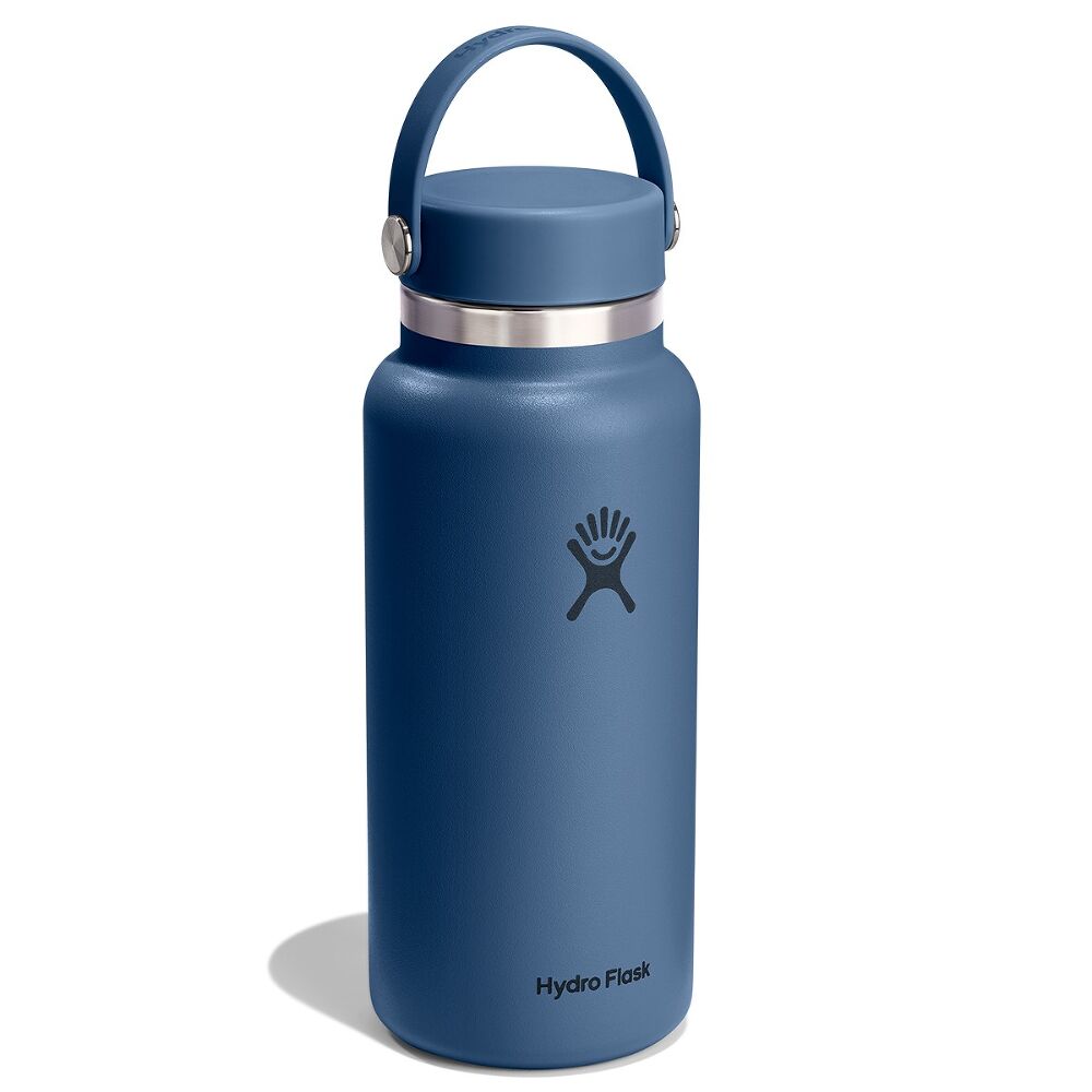 Hydro Flask Wide Mouth Bottle Flex Cap 32oz, Harbour Blue