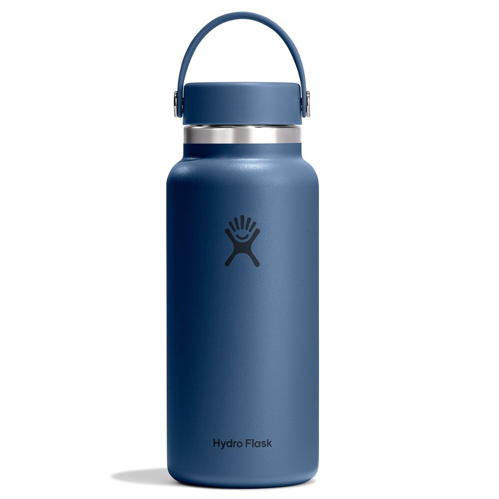 Hydro Flask Wide Mouth Bottle Flex Cap 32oz, Harbour Blue