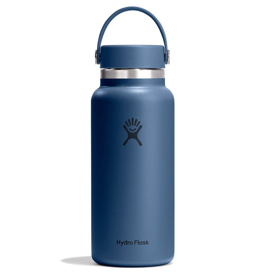 Hydro Flask Wide Mouth Bottle Flex Cap 32oz, Harbour Blue