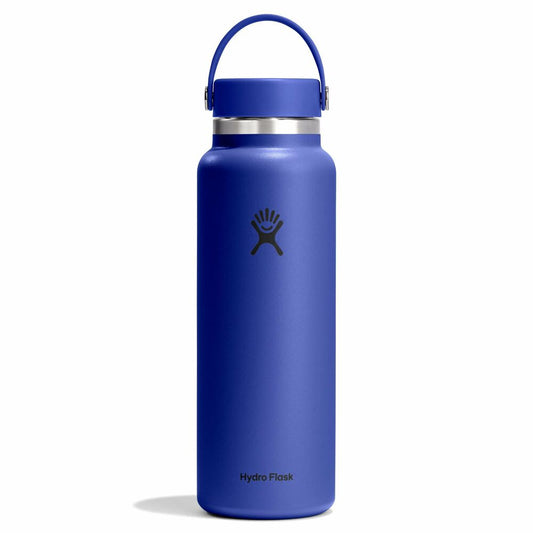Hydro Flask Wide Mouth Bottle Flex Cap 40oz, Capri Blue