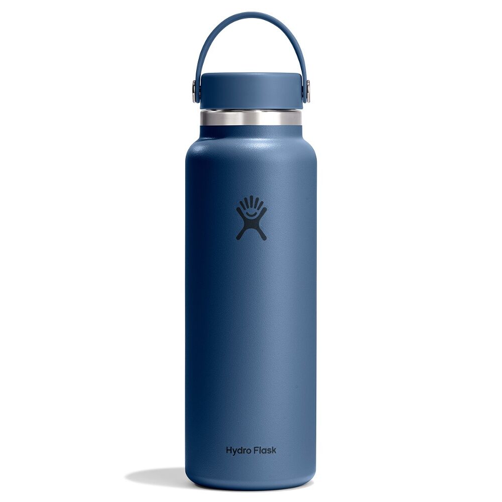 Hydro Flask Wide Mouth Bottle Flex Cap 40oz, Harbour Blue