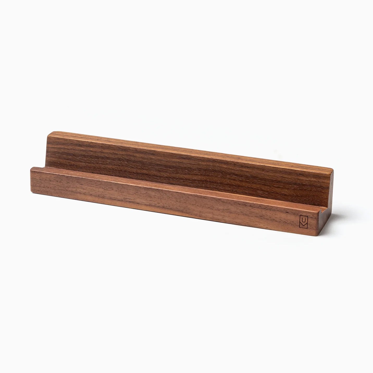 UGMONK Analog Weekly Cardholder, Walnut