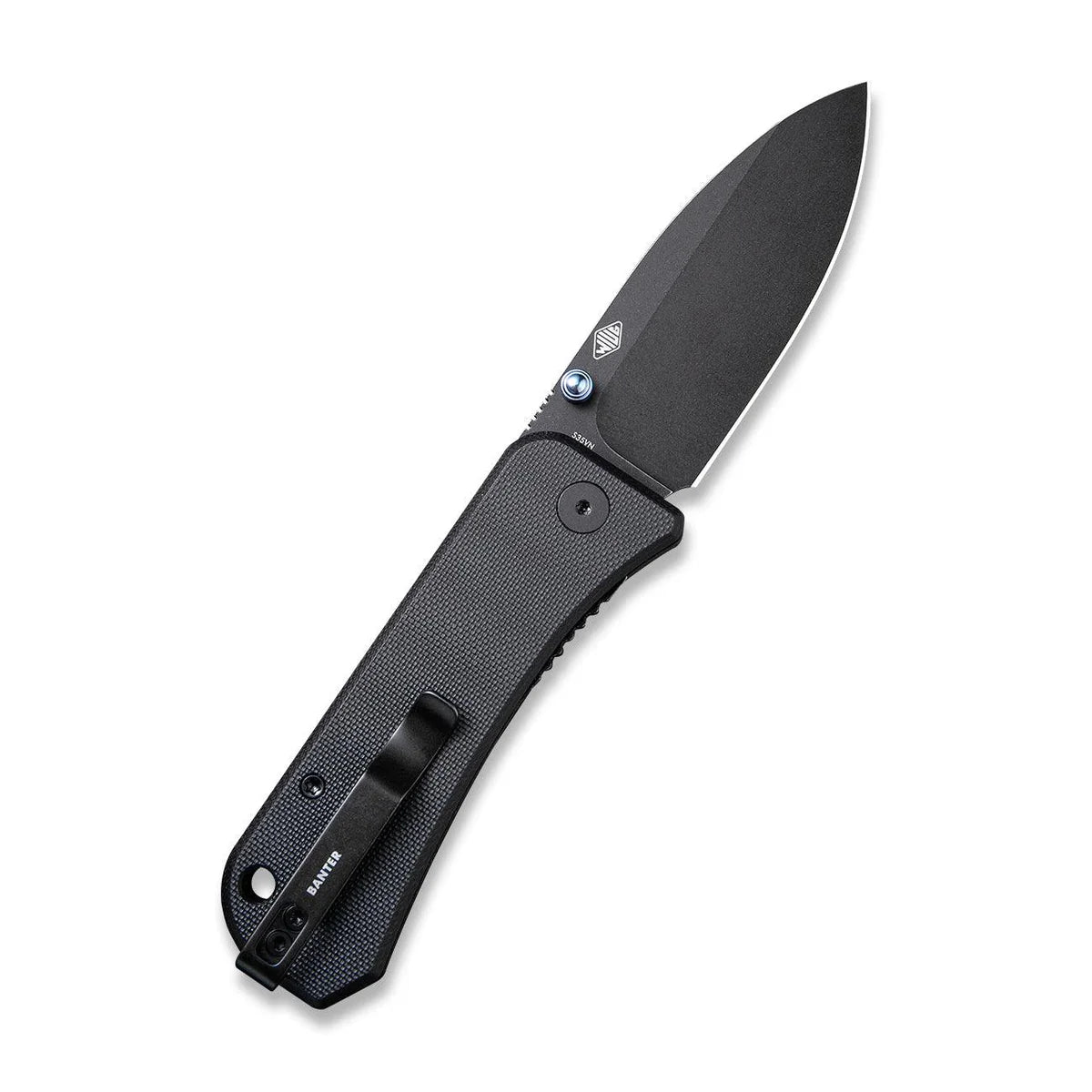 WEKNIFE Banter Thumb Stud, Black G10