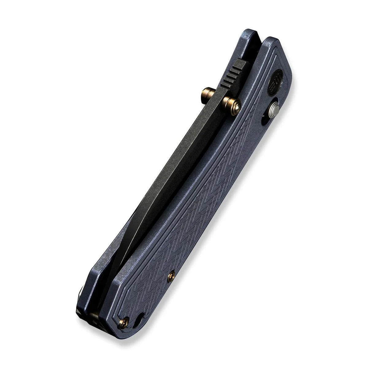 WEKNIFE Bougie Banter, Upscale Art Deco Blue Titanium / Black Stonewashed