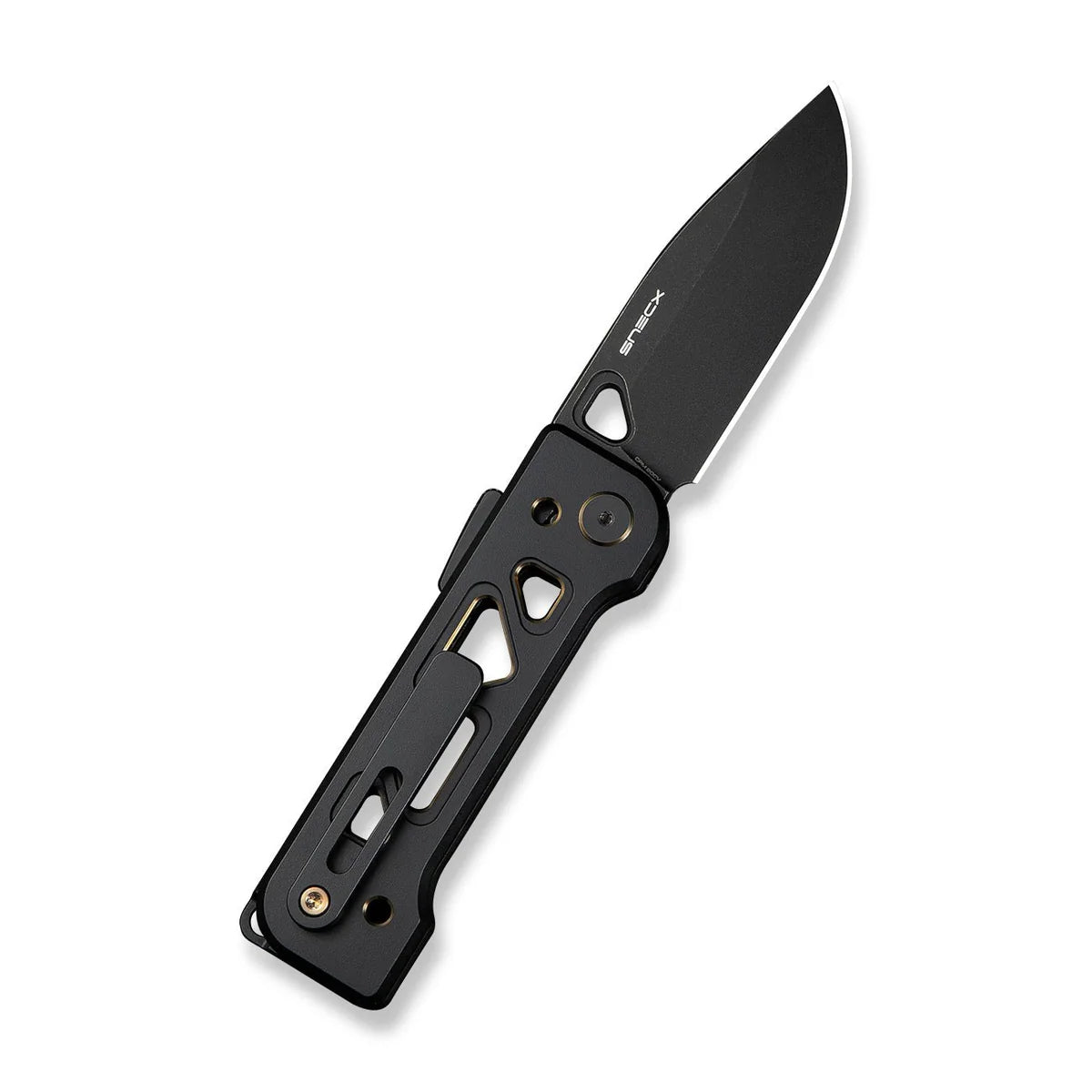 WEKNIFE Tyro Superlock, Black / Golden Titanium