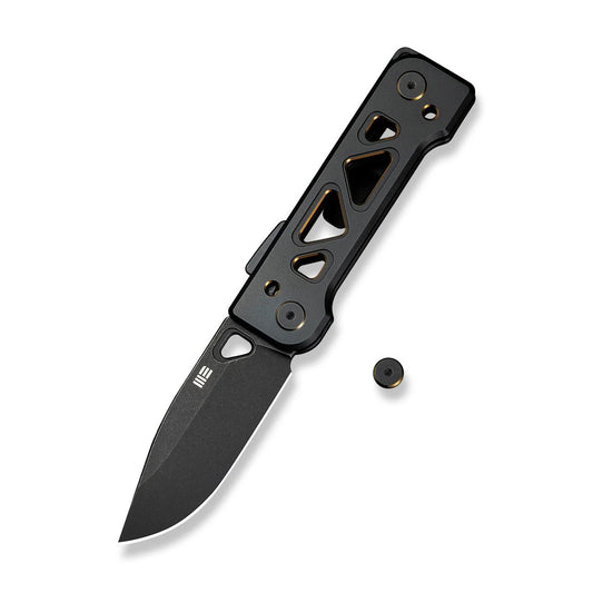 WEKNIFE Tyro Superlock, Black / Golden Titanium