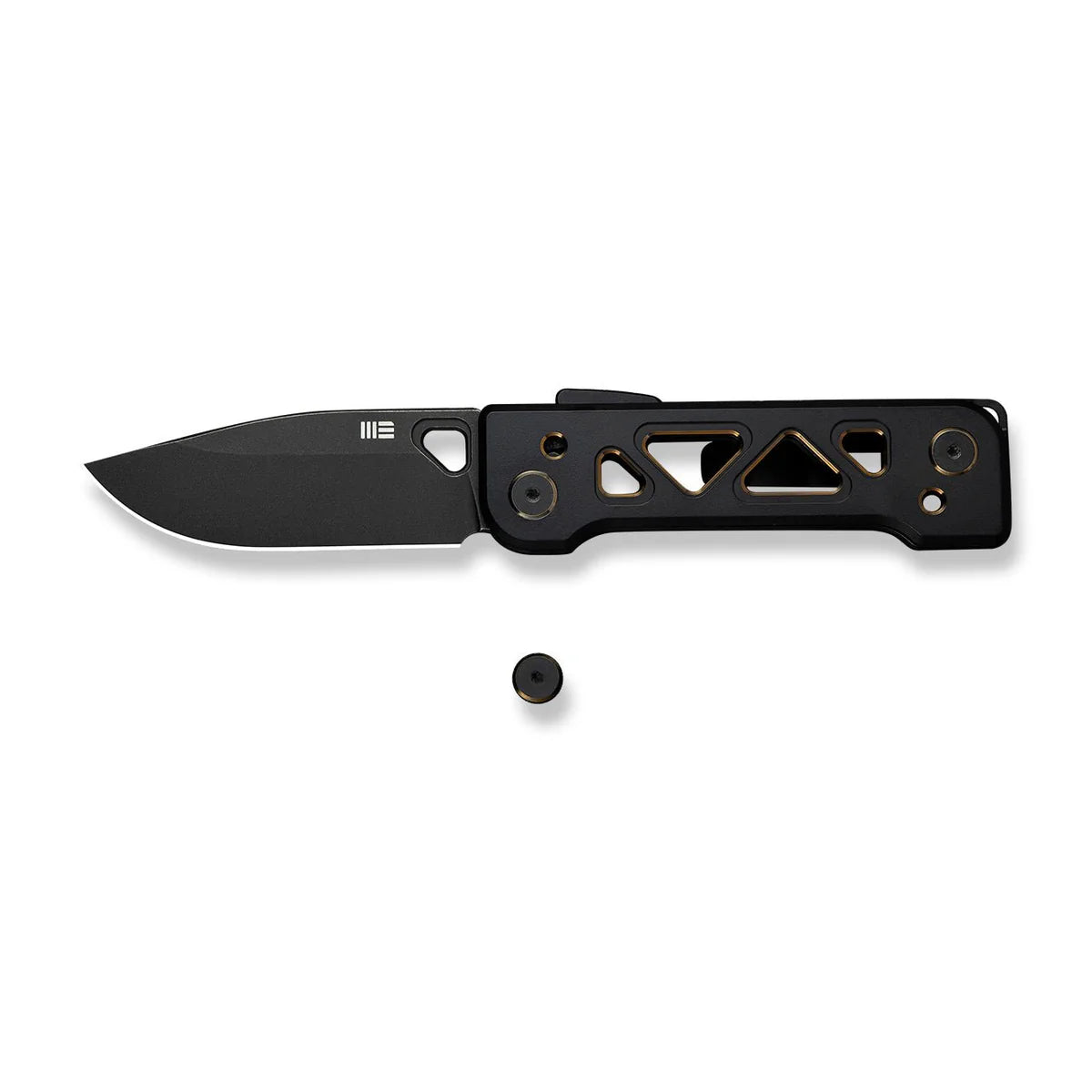 WEKNIFE Tyro Superlock, Black / Golden Titanium