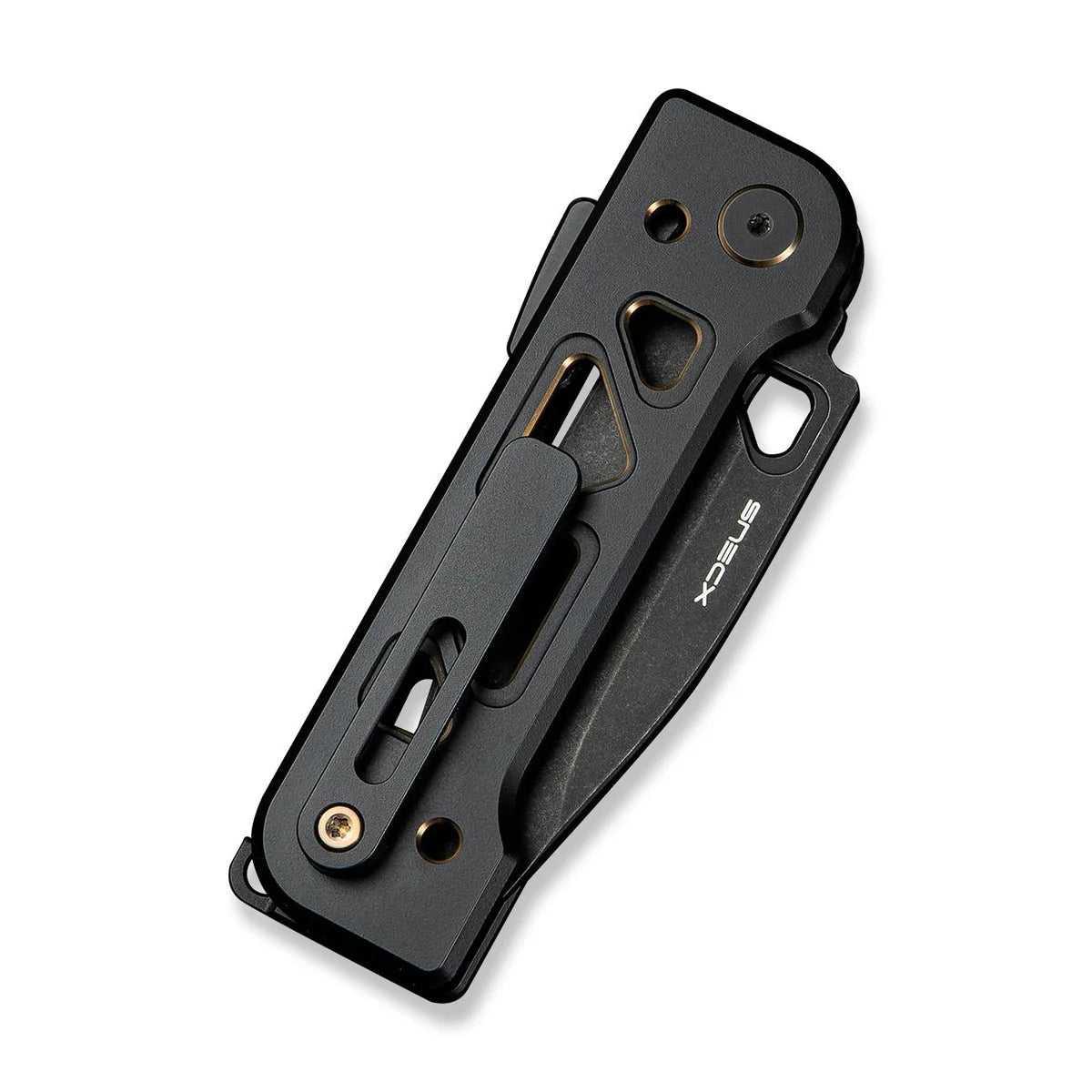 WEKNIFE Tyro Superlock, Black / Golden Titanium