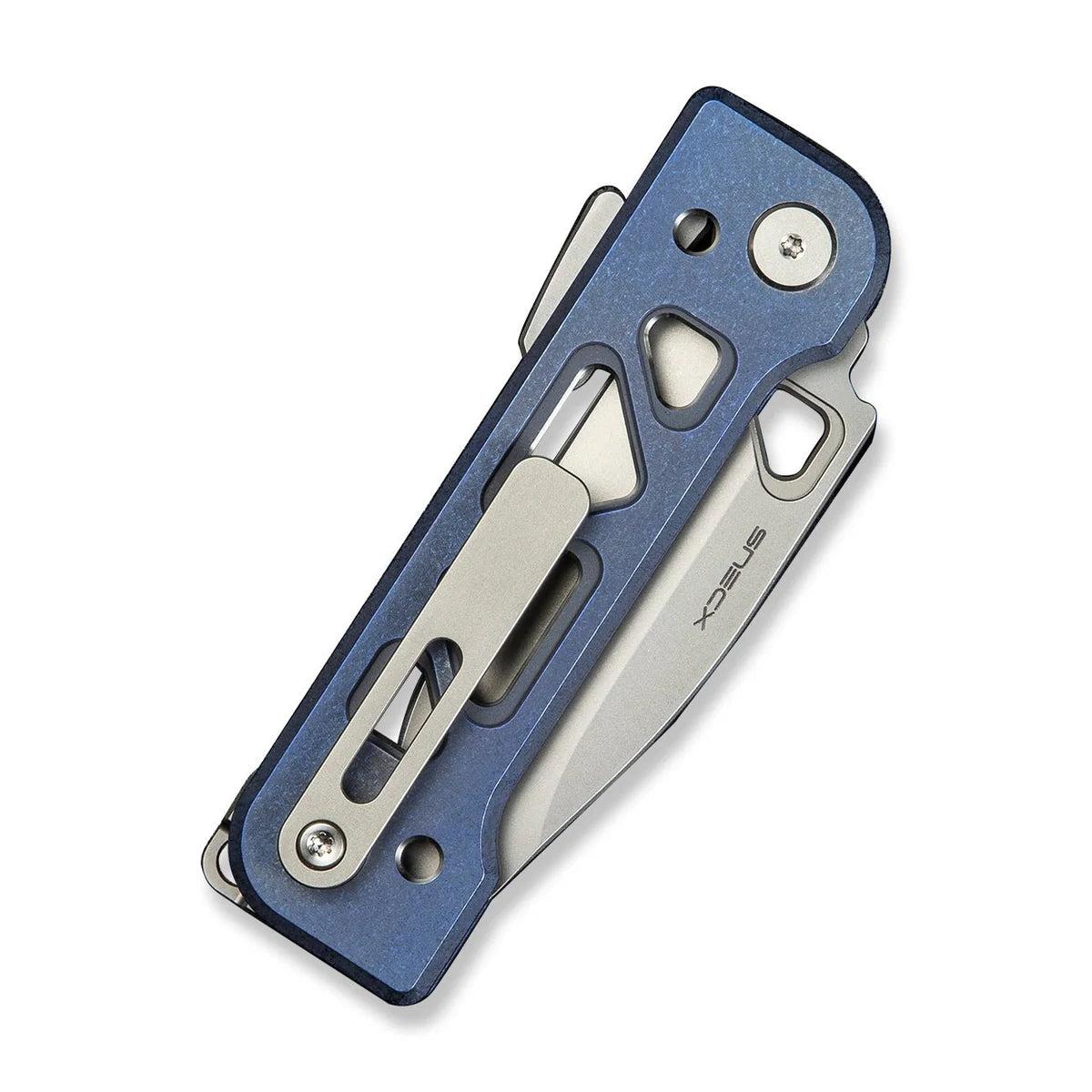 WEKNIFE Tyro Superlock, Blue Titanium