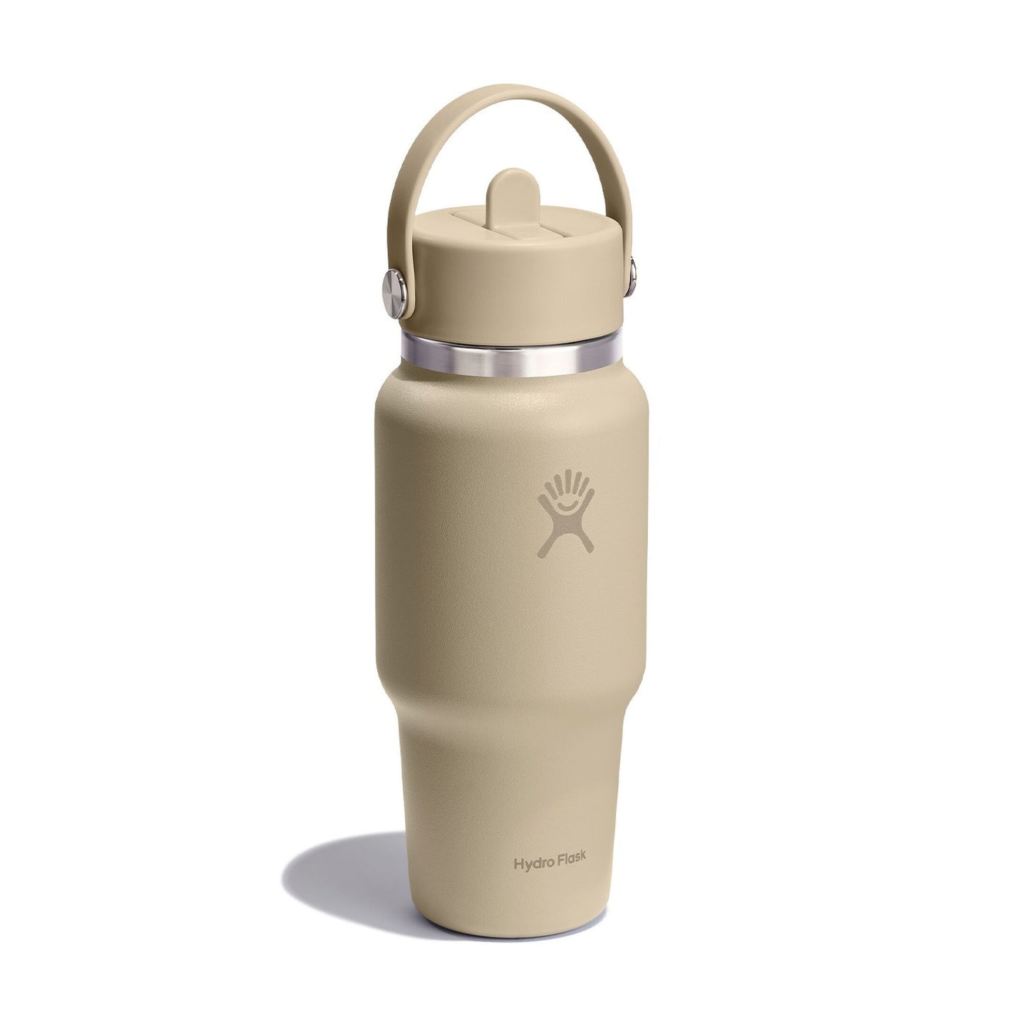 Hydro Flask Wide Flex Straw Travel Bottle 24oz, Oat