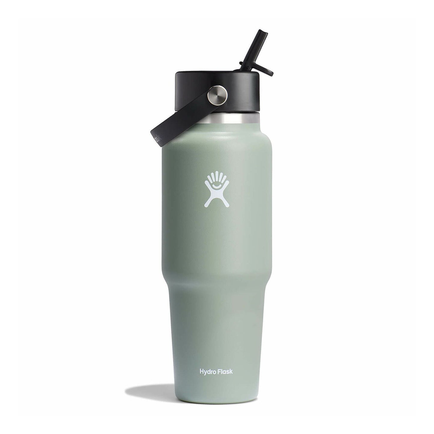 Hydro Flask Wide Mouth Travel Bottle with Flex Straw Cap, 946ml (32oz)