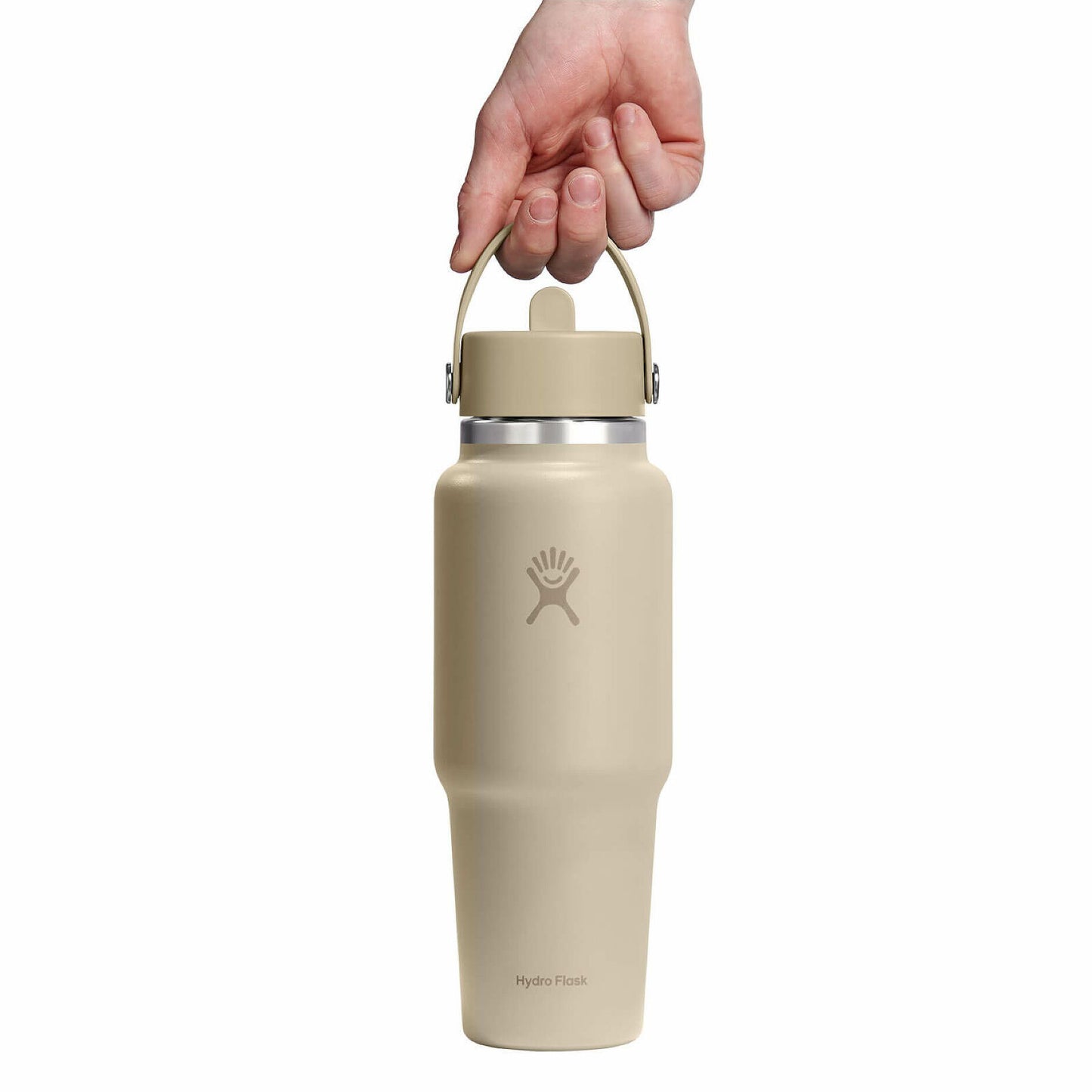 Hydro Flask Wide Flex Straw Travel Bottle 32oz, Oat