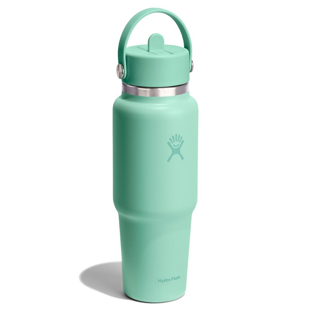Hydro Flask Wide Flex Straw Travel Bottle 32oz, Mermaid Green