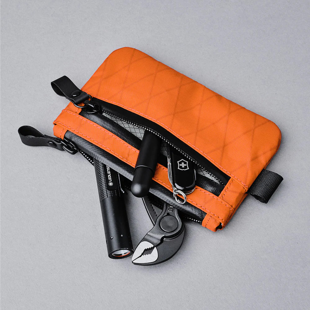 ALPAKA Zip Pouch X-Pac® VX25, Hot Orange