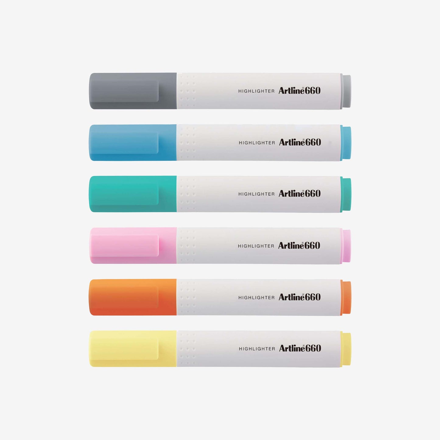 Artline 660 Highlighter Pastell (sett med 6 farger)