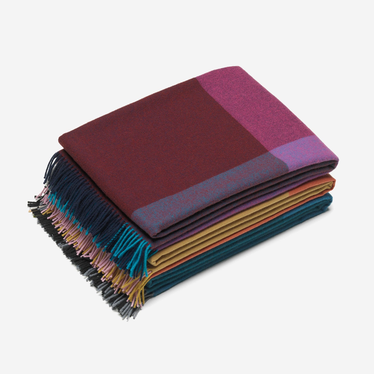 Vitra Colour Block Blankets Ullteppe