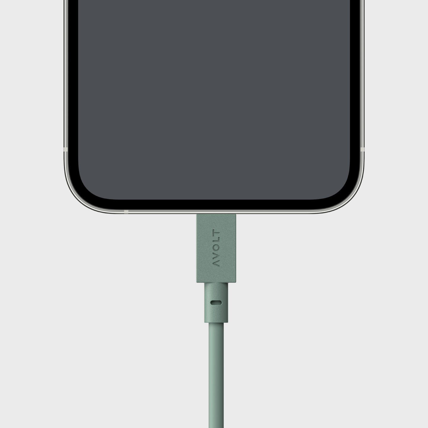Avolt Cable 1 Ladekabel (USB-A til Lightning), 1.8m