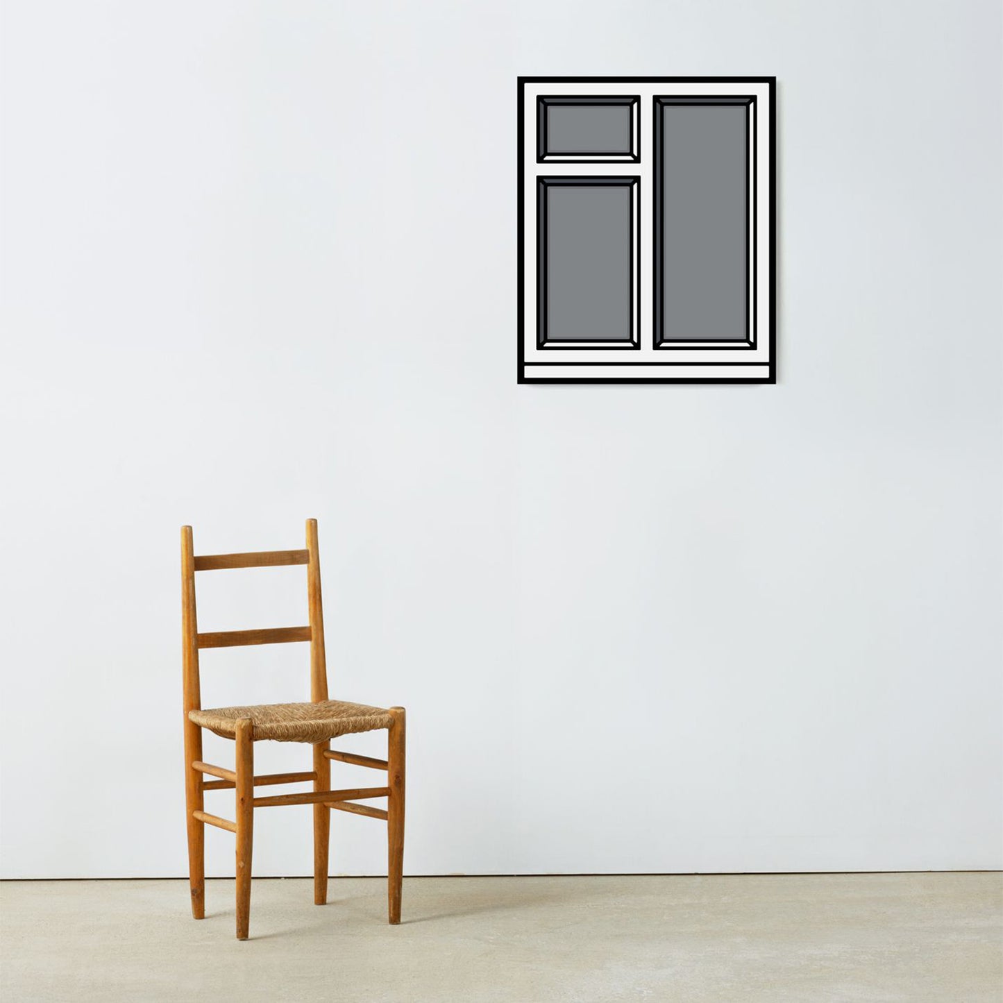 The Wrong Shop Window 4 – Richard Woods, 60x72cm