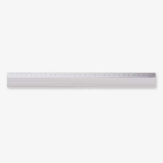 Midori Aluminium Linjal Non-Slip, 30cm